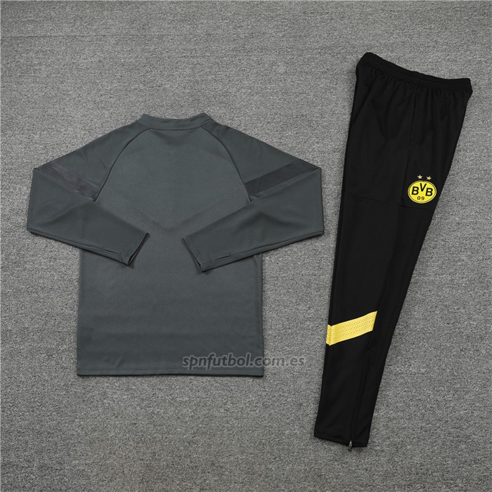 Chandal de Sudadera del Borussia Dortmund 2022-2023 Gris